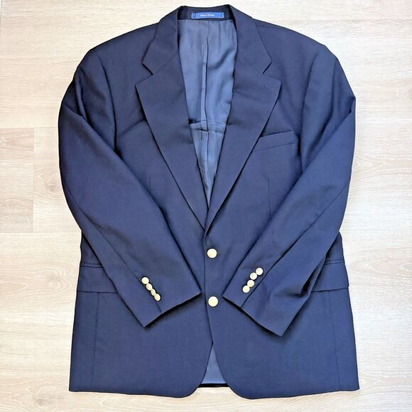Polo by Ralph Lauren Other - Vintage Polo University Club by Ralph Lauren Navy Blue Blazer 44R Made in Canada